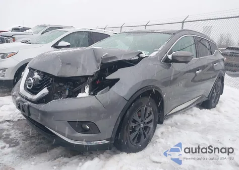 2018 Nissan Murano Sv from USA, damaged, VIN 5N1AZ2MHXJN110768